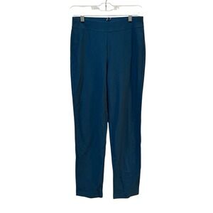 Eileen Fisher Washable Stretch Crepe Slim Fit Ankle Length Pant‎ Size XXS